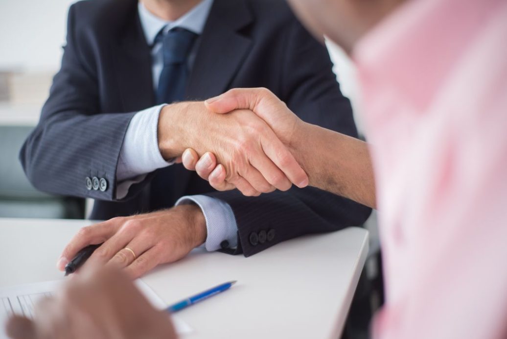 A verification partnership being agreed across the table.